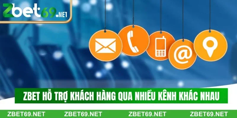 Zbet sẵn sàng hỗ trợ khách hàng 24/7 qua nhiều kênh